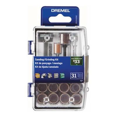 DREMEL 727-01 RotaryToolAccessoryKit, 31pcs, w/Case