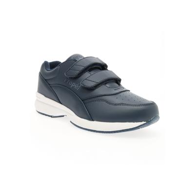 Women's Tour Walker Strap Sneaker by Propet in Navy (Size 6.5 XXW)