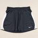 Nike Skirts | Nike Skirt Black/White Mini Elastic Waist Drawstring Dri-Fit Women's Size Small | Color: Black/White | Size: S