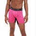 American Eagle Outfitters Underwear & Socks | American Eagle Outfitters Space Dye 6" Flex Boxer Briefs | Color: Black/Pink | Size: S
