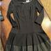 Jessica Simpson Dresses | Jessica Simpson Dress W Faux Leather | Color: Black | Size: 6