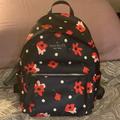 Kate Spade Bags | Navy Blue And Floral Kate Spade Mini Backpack. | Color: Blue | Size: Os