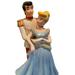 Disney Accents | Disney Porcelain Cinderella And Prince Charming Figurine | Color: Blue | Size: Os