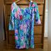 Lilly Pulitzer Dresses | Nwt - Lilly Pulitzer Lori Dress In Jet Stream Size Medium | Color: Blue/Pink | Size: M