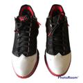 Nike Shoes | Nwot Nike Lebron Xix Low Shoes Black White Red Sz 10 Basketball Sneakers | Color: Black/Red | Size: 10