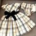 Ralph Lauren Dresses | 9 Months Ralph Lauren Fit And Flair Dress And Bloomer | Color: Black/White | Size: 6-9mb