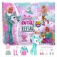 Barbie Cutie Reveal Advent Calendar with Doll & 24 Unboxing Surprises, Holiday Advent Calendar with Color Change, HJX76,Multicolor,Medium