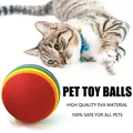 Balle EVA à mâcher 3.5cm pour animal de compagnie jouet interactif pour chiot chaton chien à