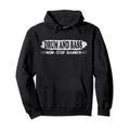 Drum and Bass non-stop banger, dnb drum n Bass Drum and Bass Pullover Hoodie