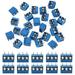 60Pcs 5mm Pitch 2 Pin & 3 Pin PCB Mount Screw Terminal Block Connector for (50 x 2 Pin 10 x 3 Pin)