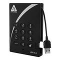 Apricorn 1 TB Aegis Padlock USB 3.0 256-bit AES Encrypted Hard Drive 708326913195