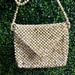 Anthropologie Bags | Anthropologie Rachel Ashwell Marbled Glass Beaded Bag Purse | Color: Cream/Tan | Size: Os