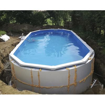 Poolwandisolierung KWAD "Pool Protector T60" Bauplatten weiß Poolzubehör -reinigung