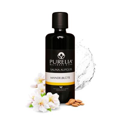 Saunaaufguss Konzentrat Mandelblüte 100 ml natürlicher Sauna-aufguss - reine ätherische Öle