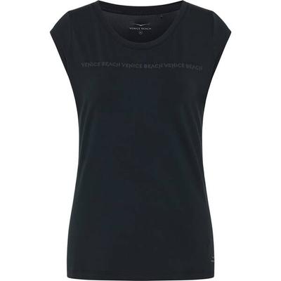 VENICE BEACH Damen Shirt VB_Ruthie DL 01 T-Shirt, Größe L in Schwarz