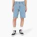 Dickies Men's Skateboarding Loose Fit Wingville Shorts, 11" - Light Denim Size 40 (WRSK06)