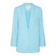 YAS Damen Blazer YASKOMIO 7/8 SLIT, blau, Gr. M