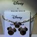 Disney Jewelry | Disney X Baublebar Gold Dainty Minnie Mouse Sparkle Bow Jewelry Set | Color: Gold | Size: Os