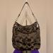 Coach Bags | Coach Brooke Large Dark Brown Signature Bag - Excellent Used Condition | Color: Black/Purple | Size: Os