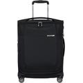 Weichgepäck-Trolley SAMSONITE "D'Lite, Black, 55 cm" Gr. B/H/T: 40 cm x 55 cm x 22 cm 39 l, schwarz (black) Koffer Handgepäck-Koffer