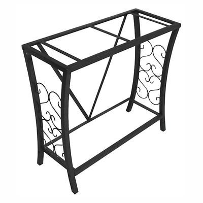 Aquatic Fundamentals Black Scroll Aquarium Stand - for 29 Gallon Tanks