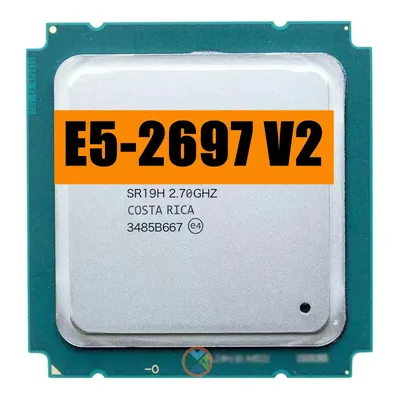 Xeon e5 2697 v2 2.7GHz 30M QPI 8ights/s LGA 2011 SR19H C2 E5-2697 v2 Processeur CPU 100% travail