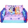 Canapé lit gonflable 2 en 1 pour enfant Bluey - motif Bluey et Bingo