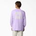 Dickies Men's Oatfield Long Sleeve T-Shirt - Purple Rose Size XS (WLR34)