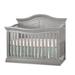Sorelle Providence 4-in-1 Convertible Crib Wood in Gray | 50 H x 59 W in | Wayfair 805-SG