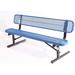 Arlmont & Co. Myran Plastic Park Outdoor Bench Plastic in Blue | 30.5 H x 72 W x 25.5 D in | Wayfair 50BCB039EC0749D3923A529CA73AB15B