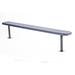 Arlmont & Co. Myran Plastic Park Outdoor Bench Plastic in Blue | 30.5 H x 72 W x 25.5 D in | Wayfair 0C395BA29F8645DC96378D1B760FBDA6