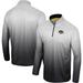 Men's Colosseum White/Black Iowa Hawkeyes Laws of Physics Quarter-Zip Windshirt