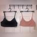 Free People Intimates & Sleepwear | 2 Free People Bralettes | Color: Black/Pink | Size: Various