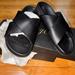 J. Crew Shoes | Jcrew Soft Vachetta Marlow Cross Sandal | Color: Black | Size: 5