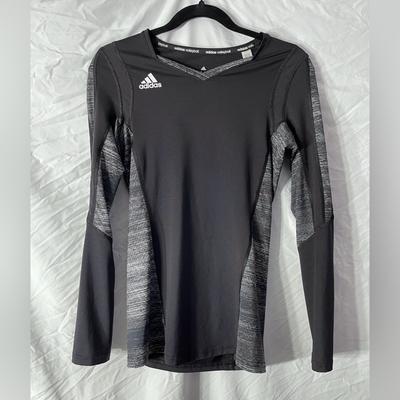 Adidas Tops | Adidas Extra Small Black Long Sleeve Volleyball Shirt | Color: Black | Size: Xs