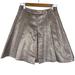 Kate Spade Skirts | Kate Spade Ariella Gold Metallic Skirt The Rules Lined Pleated Shimmer | Color: Gold | Size: 8