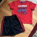 Adidas Matching Sets | Adidas Toddler Set | Color: Black/Red | Size: 24mb