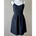 J. Crew Dresses | J. Crew Skinny Strap Little Black Dress - Size 2 | Color: Black | Size: 2