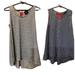 Anthropologie Tops | 2 Tank Bundle | Anthropologie W5 Stripe Tank Tops / Active Wear Women's Size S | Color: Red/Tan | Size: S