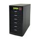 Piodata 1 to 5 24X Burner M-Disc Support CD DVD Duplicator - Standalone Copier Duplication Tower PIO-S5T-DVD-BK