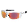 O'Neill ONS 9002 2.0 Men's Sunglasses 113P Crystal Black/Red-Orange lens