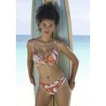 Bikini-Hose SUNSEEKER "Suva" Gr. 38, N-Gr, rot (rostrot bedruckt) Damen Badehosen Ocean Blue