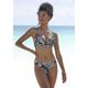 Bikini-Hose SUNSEEKER "Suva" Gr. 34, N-Gr, schwarz (schwarz bedruckt) Damen Badehosen Ocean Blue