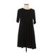 Old Navy Casual Dress - A-Line: Black Solid Dresses - Women's Size Medium