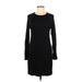 Lou & Grey Casual Dress: Black Dresses - Women's Size Small