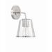 Crystorama Fulton Wall Sconce - FUL-911-PN-CL