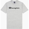 CHAMPION Herren Shirt Crewneck T-Shirt, Größe M in Grau