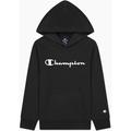 CHAMPION Kinder Kapuzensweat Hooded Sweatshirt, Größe S in Schwarz