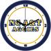 North Carolina A&T Aggies 11.5'' Suntime Premium Glass Face Traditional Logo Wall Clock