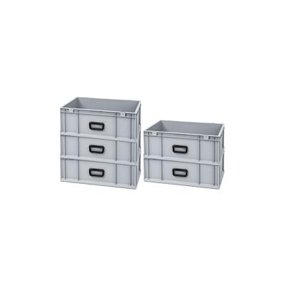PROREGAL 5x Eurobox NextGen Portable Uno | HxBxT 22x40x60cm | 44 Liter | Eurobehälter, Transportbox, Transportbehälter, Stapelbehälter Image